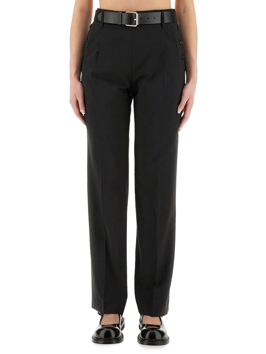 Moschino HOSE AUS REINER WOLLE