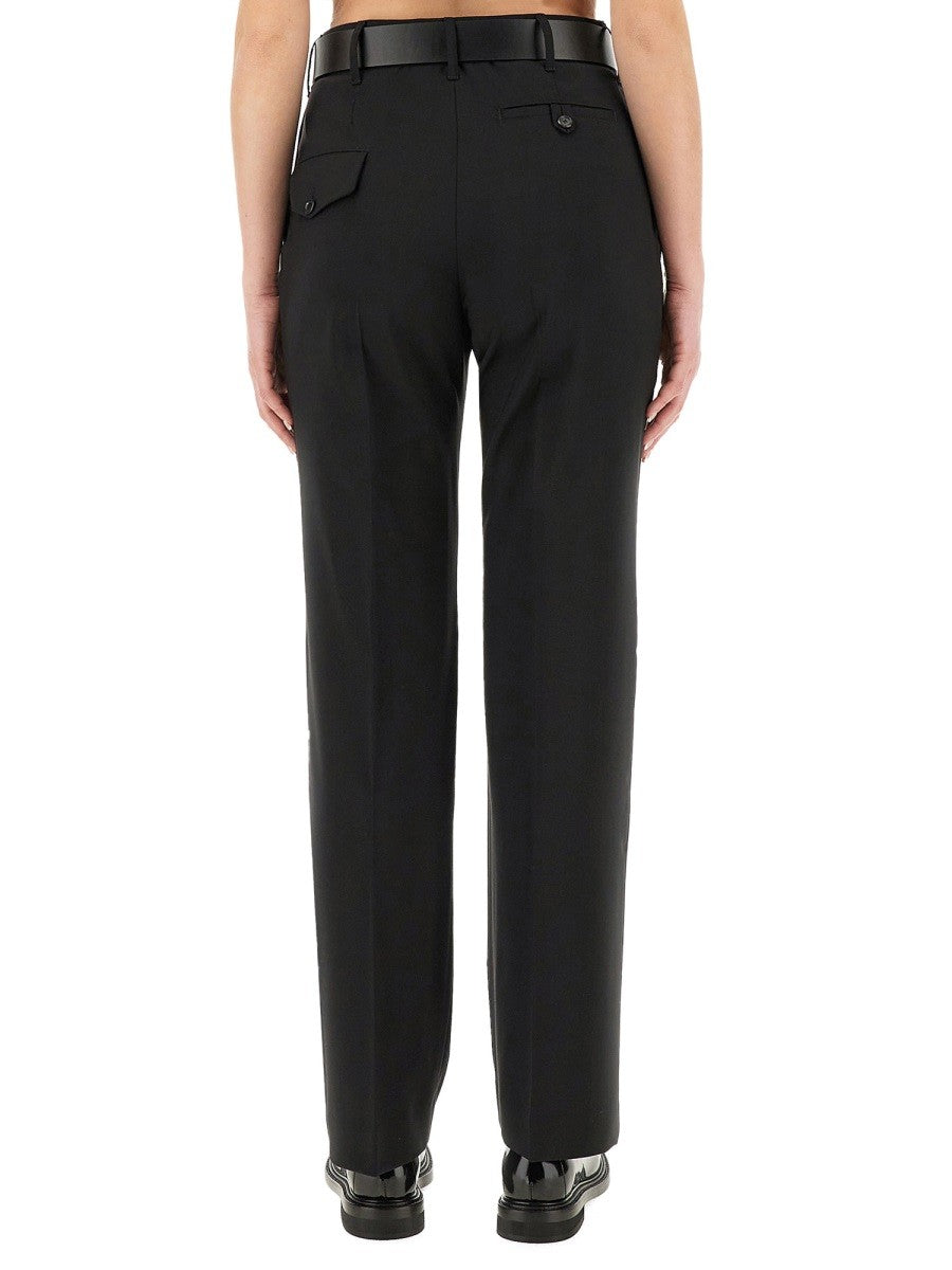 Moschino HOSE AUS REINER WOLLE