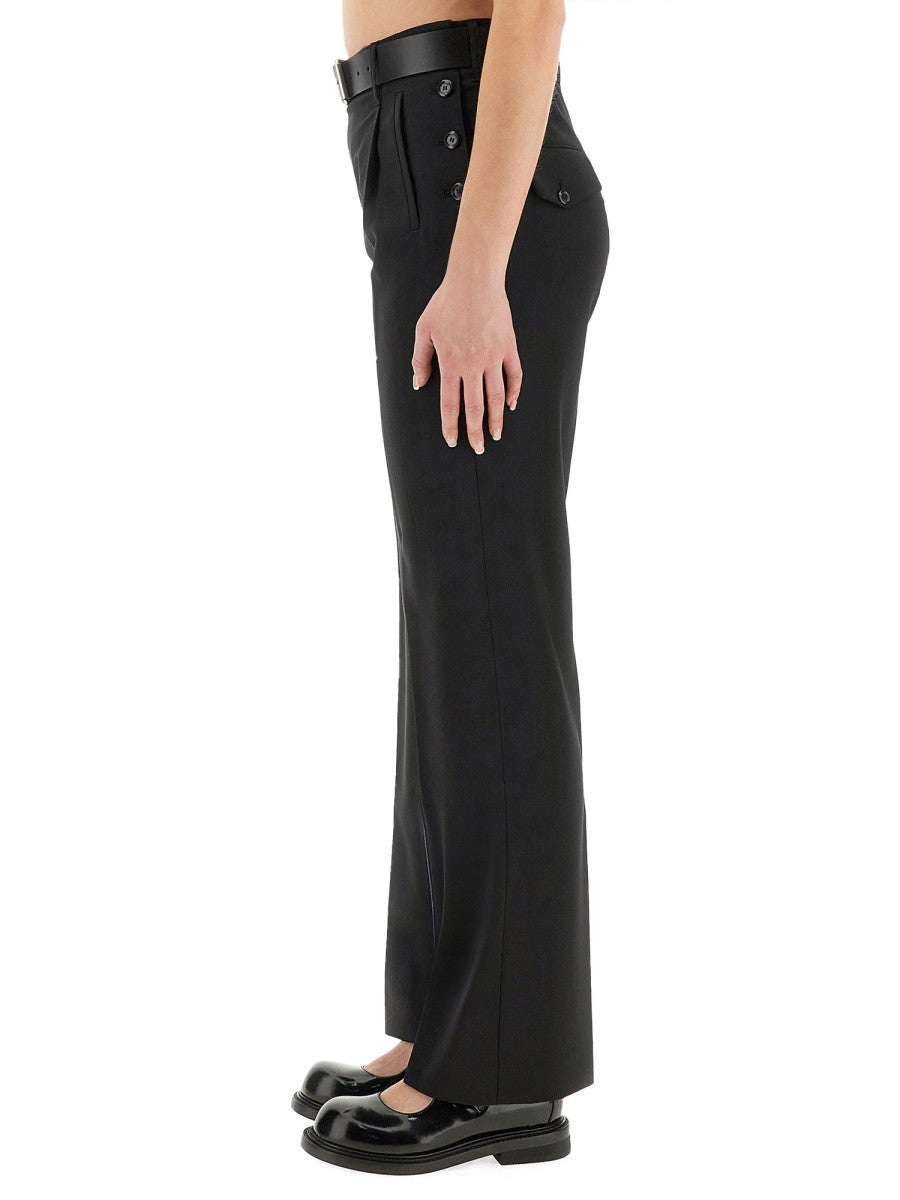 Moschino HOSE AUS REINER WOLLE