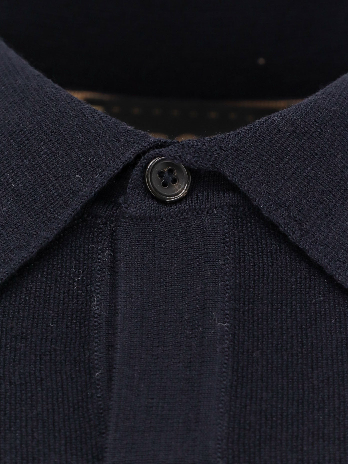 Boss Virgin wool polo shirt