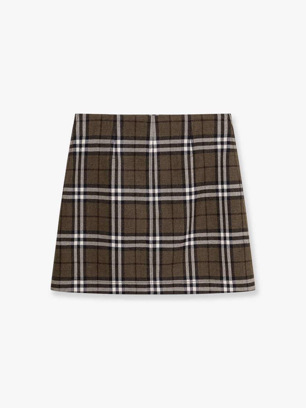 Burberry Virgin wool skirt with Burberry Check print