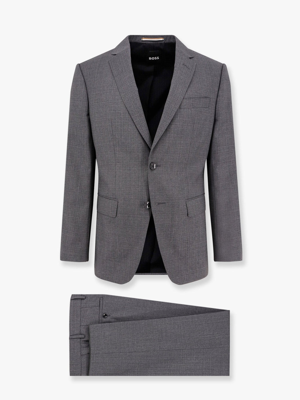 Boss Anzug aus Schurwolle mit klassischem Revers