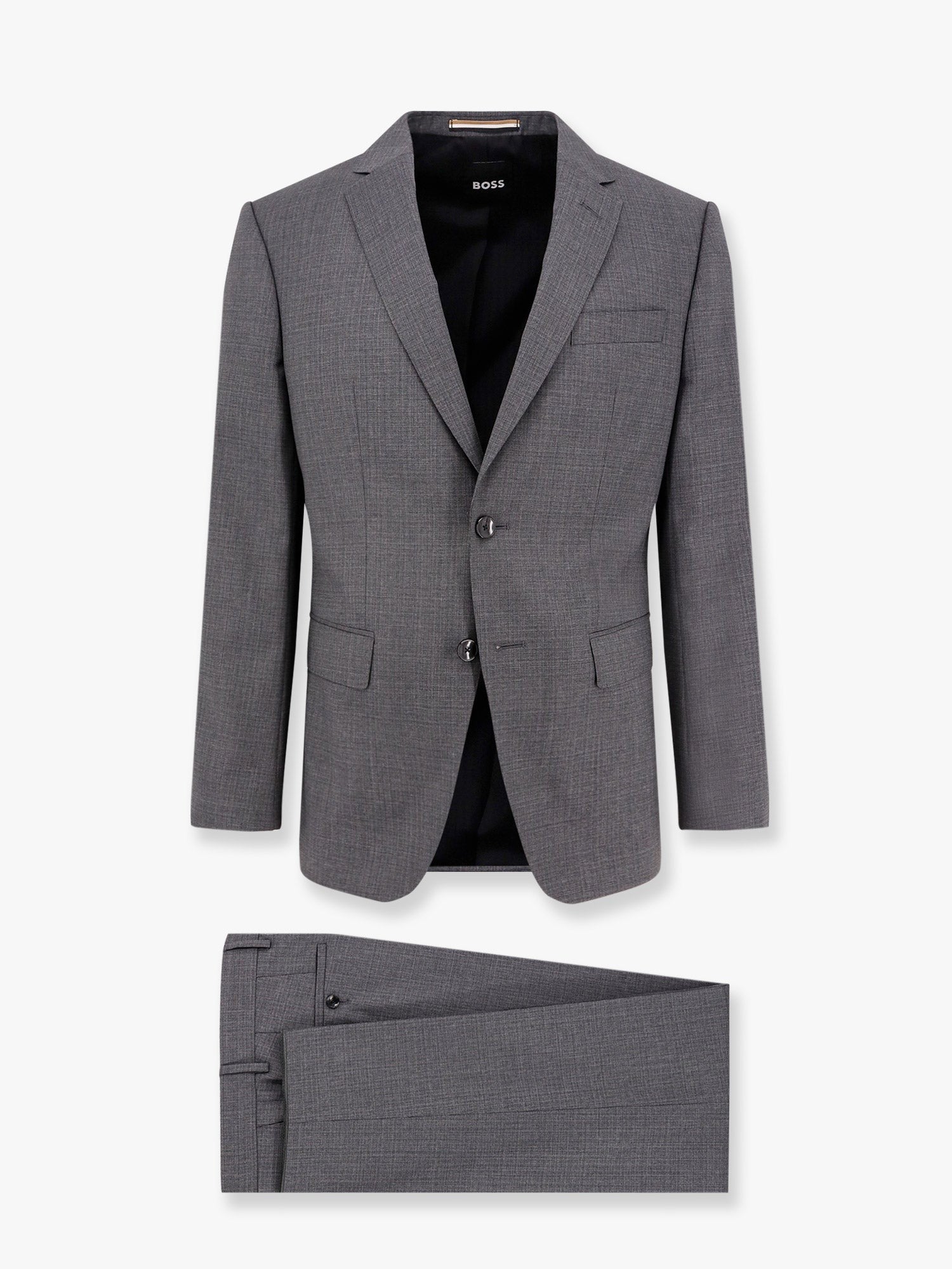 Boss Anzug aus Schurwolle mit klassischem Revers