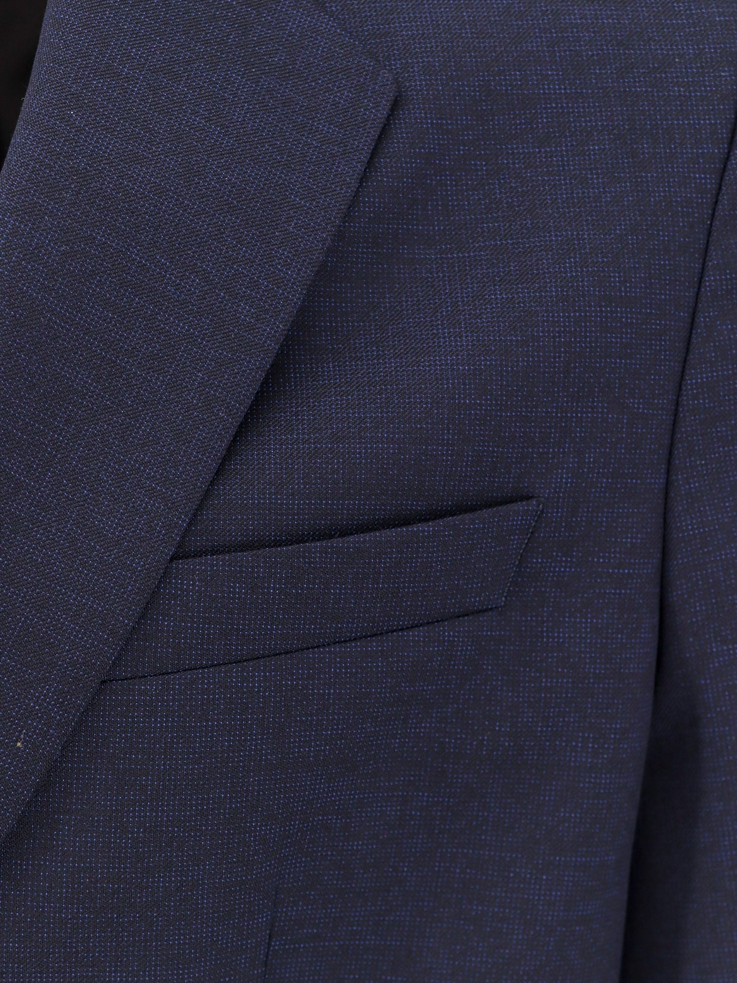 Boss Anzug aus Schurwolle mit klassischem Revers