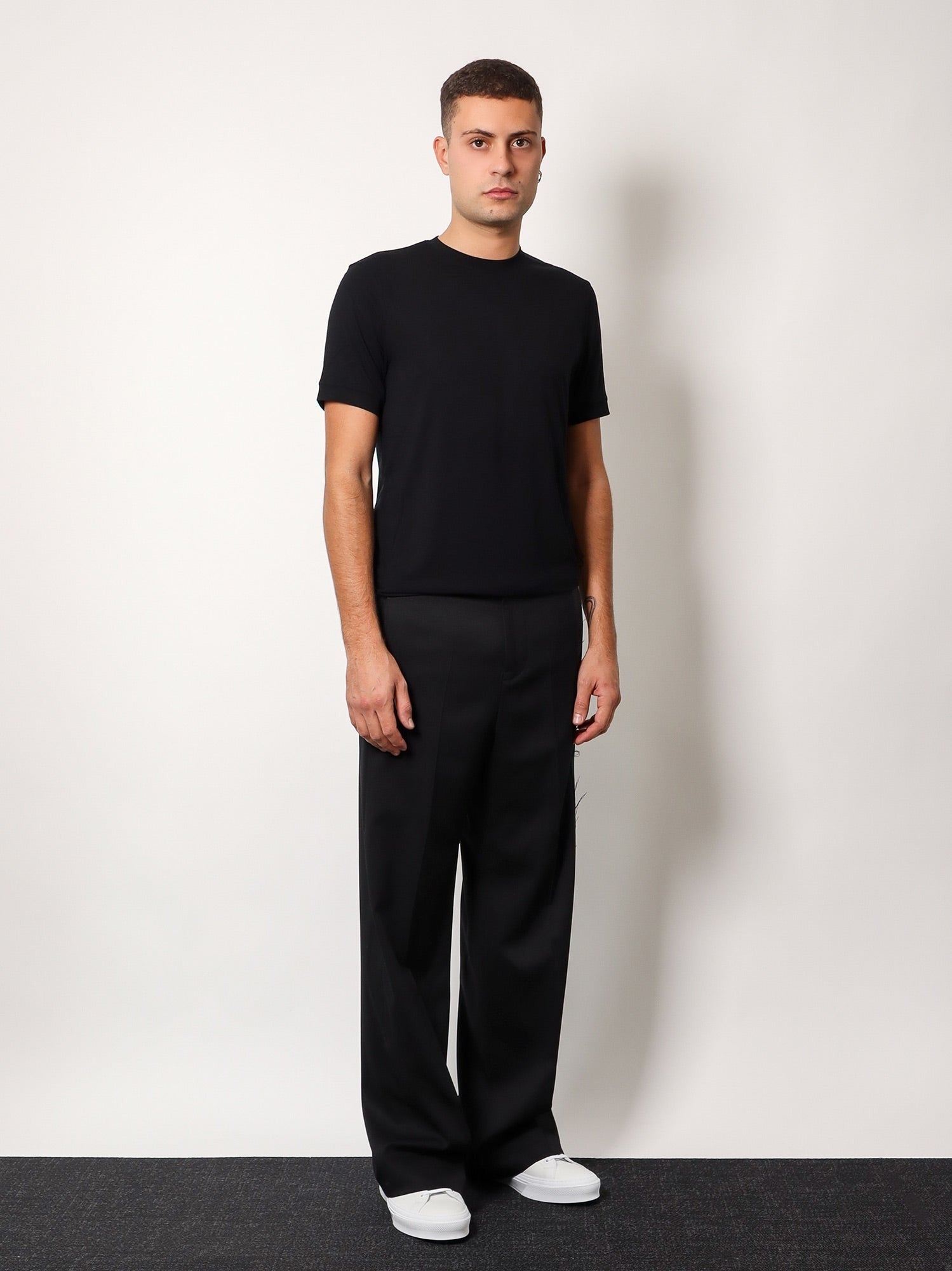 Giorgio Armani ビスコースTシャツ | ブルー – MoonFits