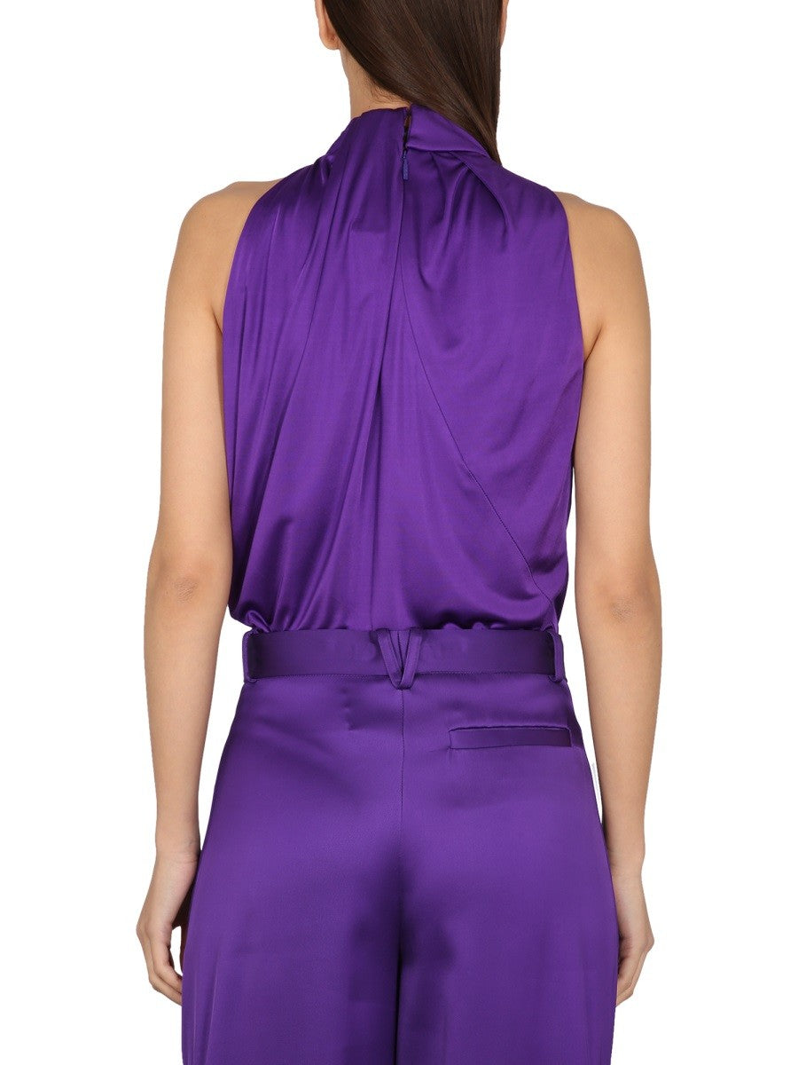 Versace TOPS DE VISCOSA.