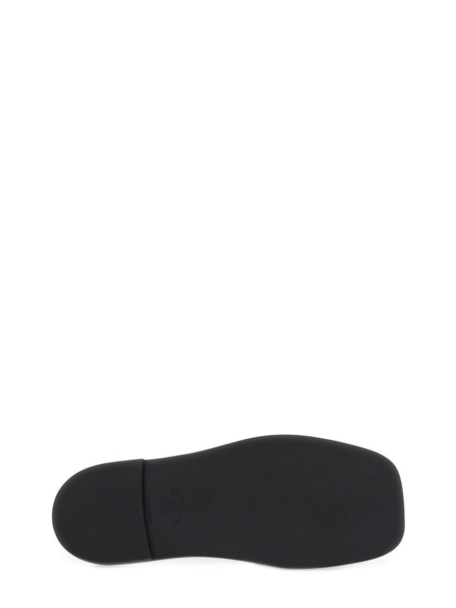 Valentino Garavani VIVA SUPERSTAR SLIDE SANDAL IN NAPPA LEATHER