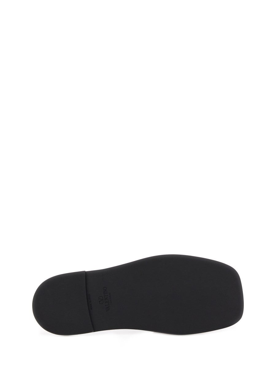Valentino Garavani VIVA SUPERSTAR SLIDE SANDAL IN NAPPA LEATHER