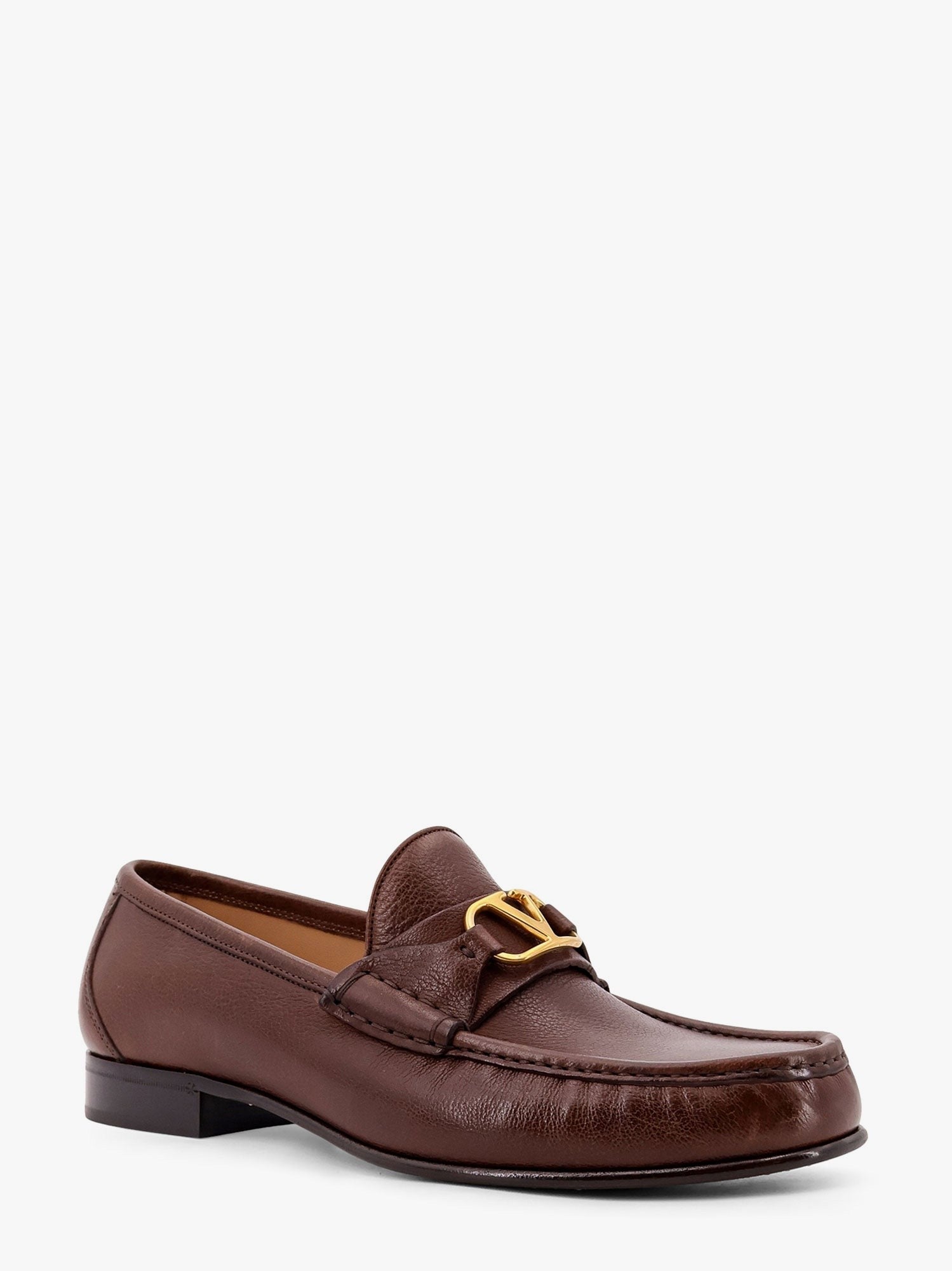 Valentino Garavani Vlogo leather loafer