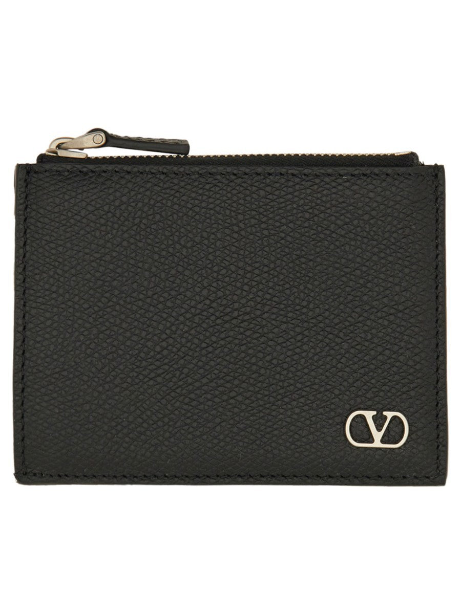 Valentino Garavani "VLOGO SIGNATURE" CARD HOLDER
