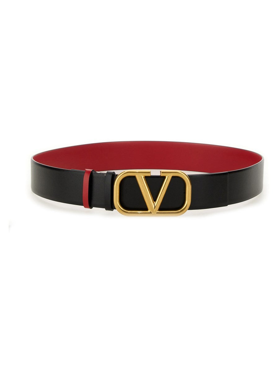 Valentino Garavani VLOGO SIGNATURE CUREA REVERSIBILĂ