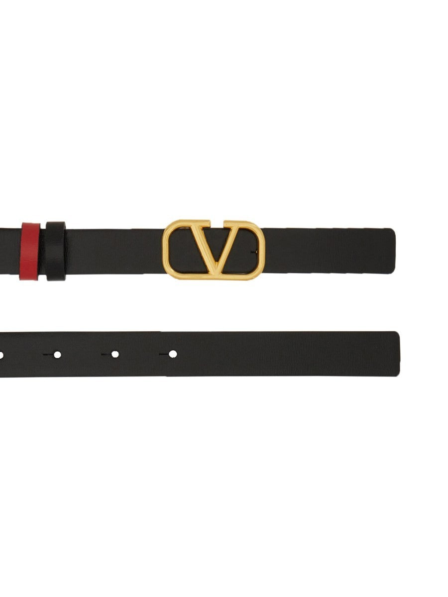 Valentino Garavani VLOGO SIGNATURE REVERSIBLE BELT