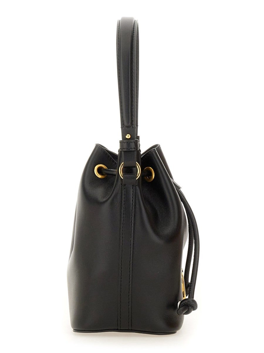Valentino Garavani "VLOGO SINGATURE" MINI BUCKET BAG