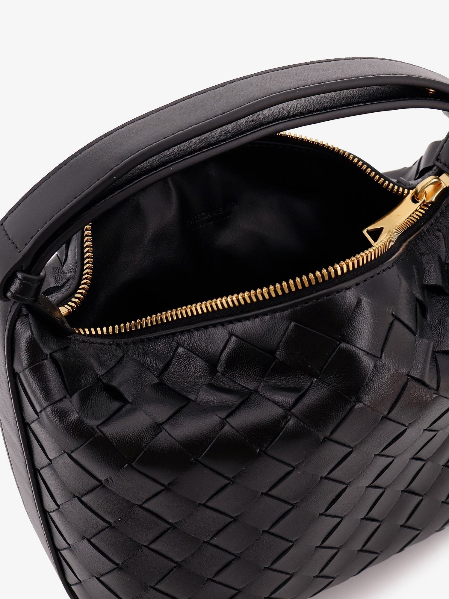 Bottega Veneta Wallace Schultertasche aus Leder mit Intrecciato-Muster