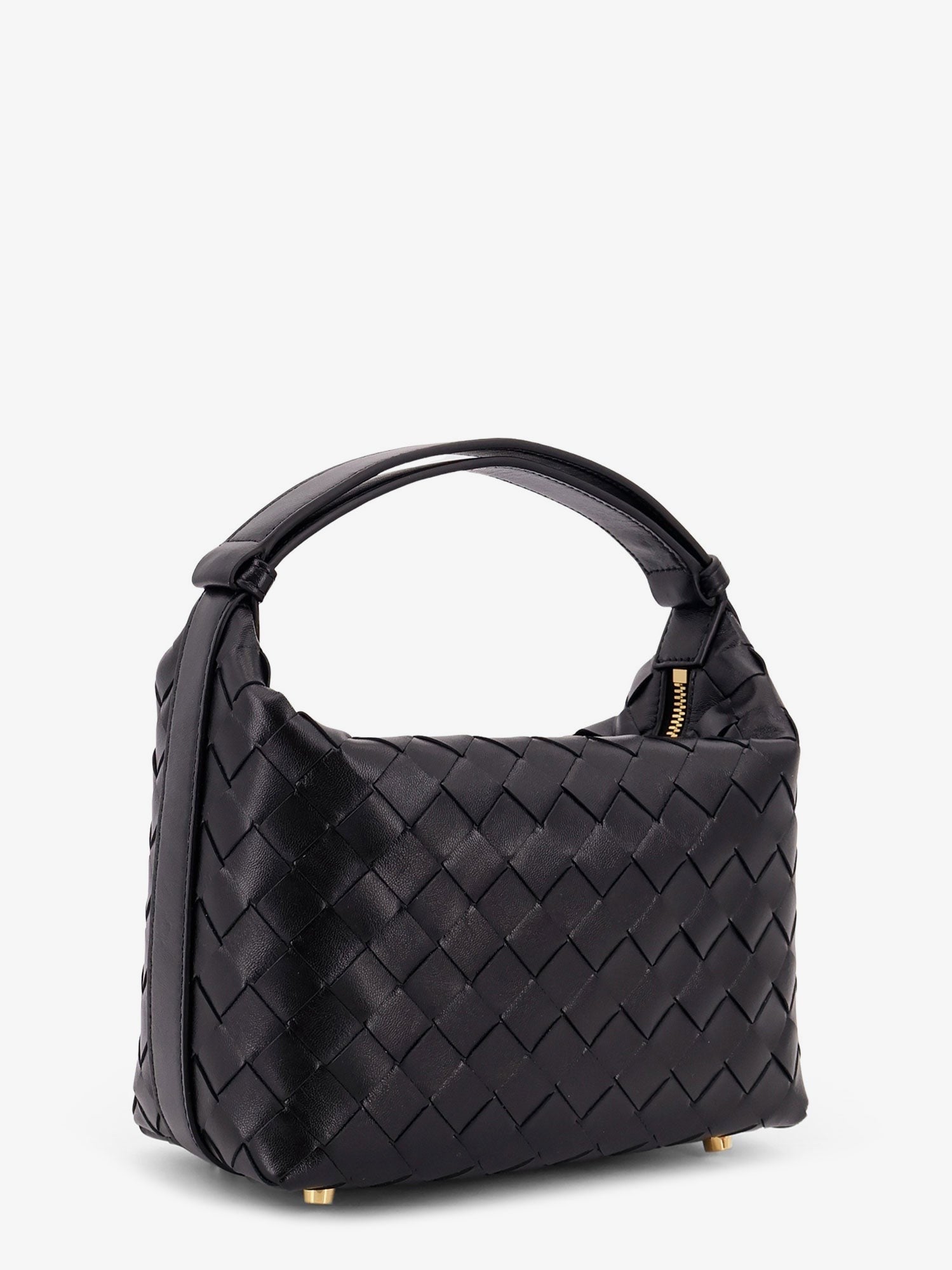 Bottega Veneta Wallace Schultertasche aus Leder mit Intrecciato-Muster