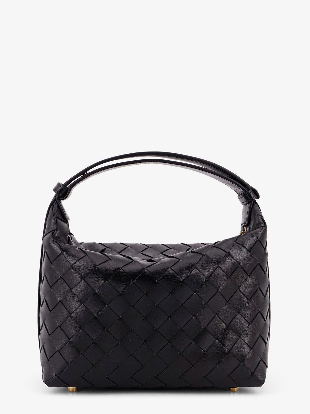 Bottega Veneta Wallace Schultertasche aus Leder mit Intrecciato-Muster
