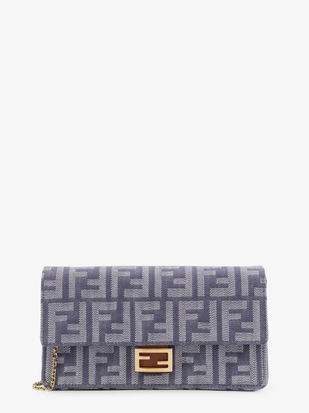 Fendi Piniginė su grandinėle Baguette rankinė per petį