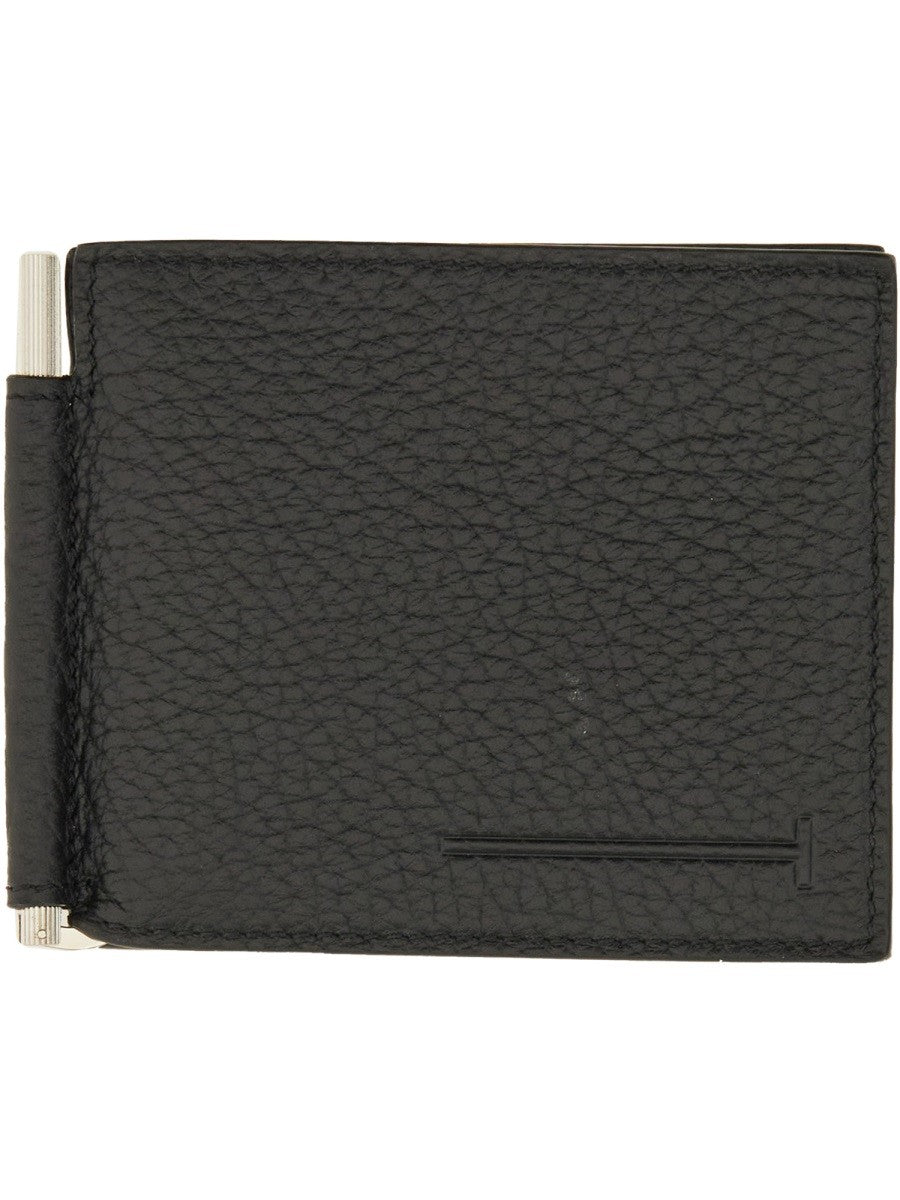 Tom Ford WALLET WITH T-SHAPED MONEY CLIP