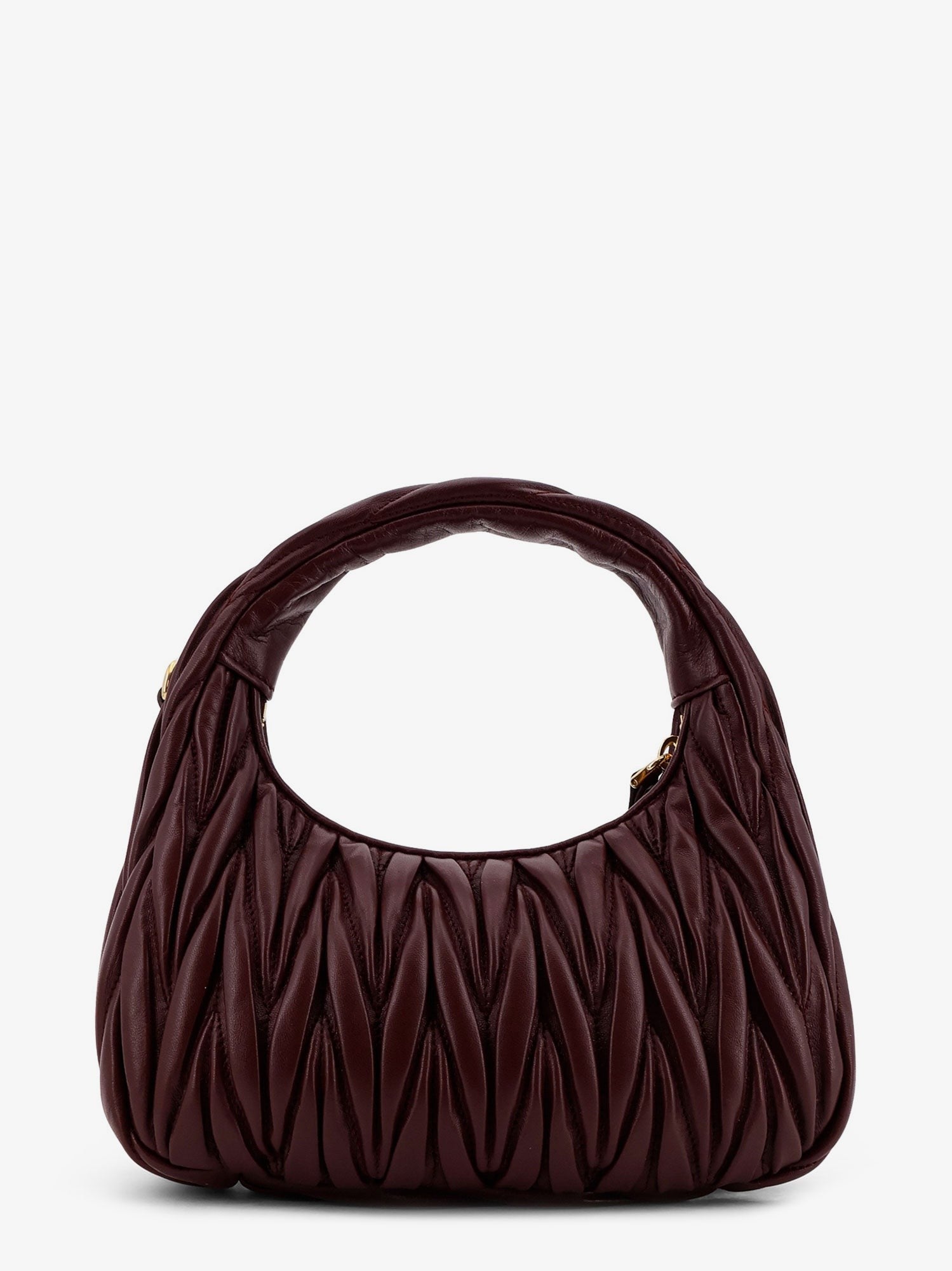 Miu Miu Wander matelassé leather shoulder bag