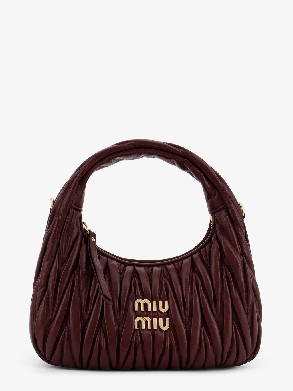 Miu Miu Wander matelassé leather shoulder bag