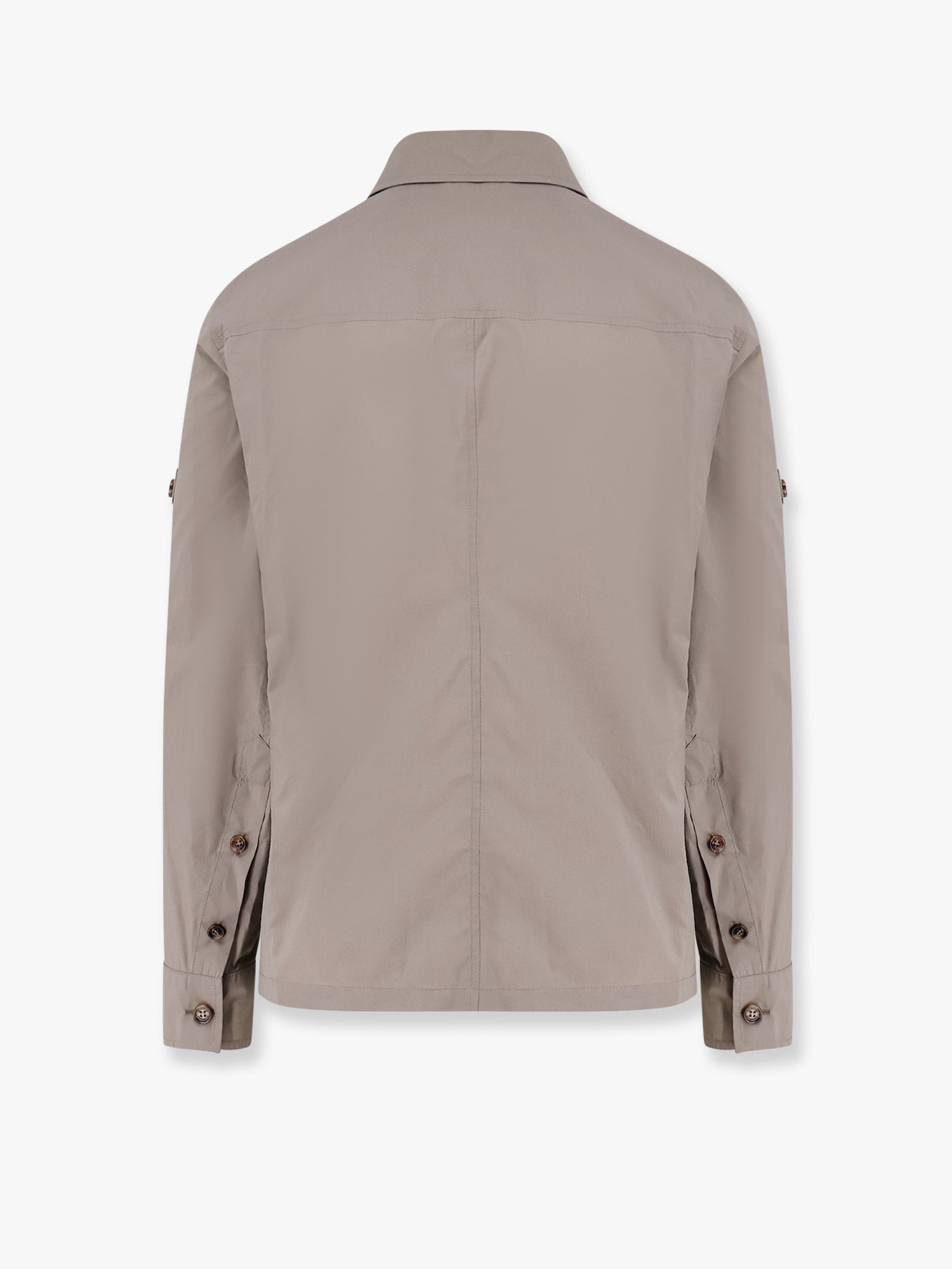 Brunello Cucinelli Αδιάβροχο μπουφάν από μείγμα βαμβακιού