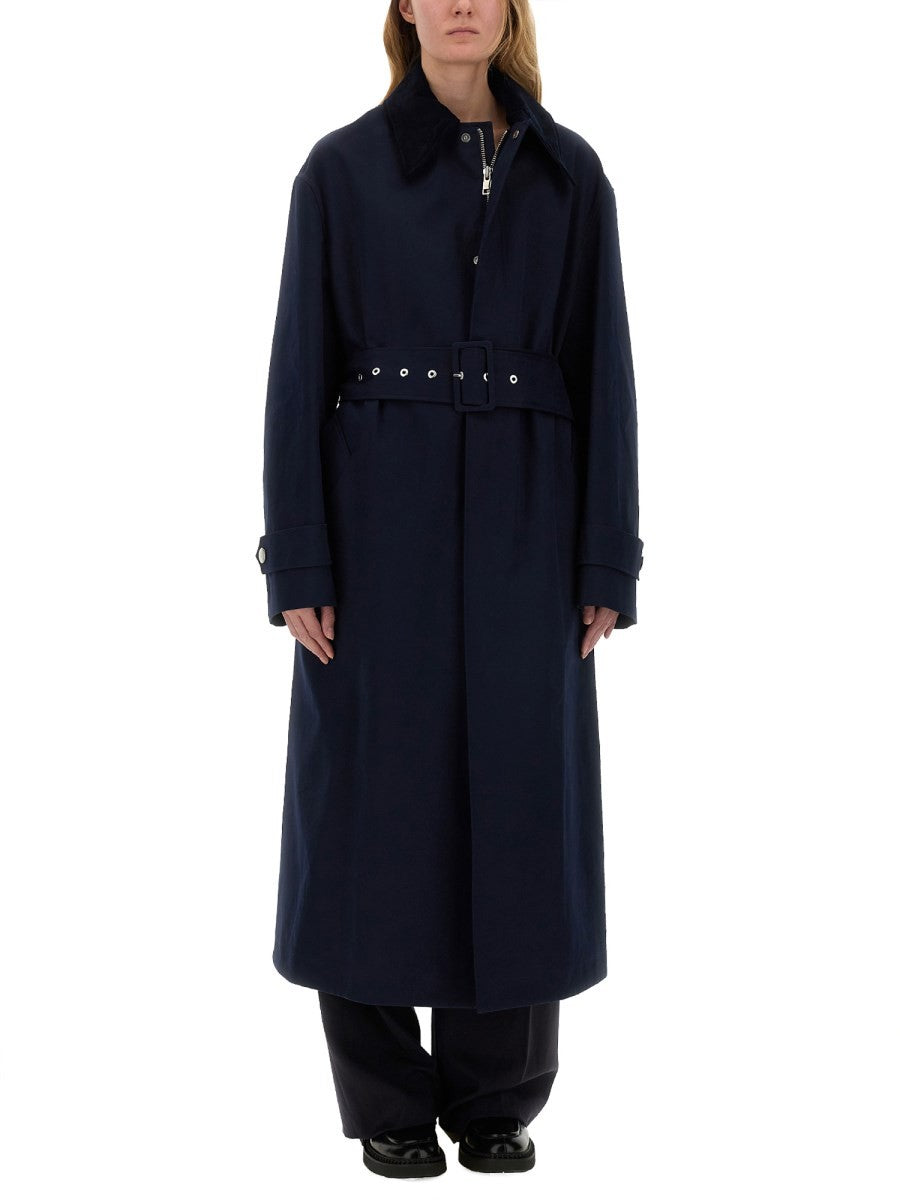 Ami Paris ベルト付き防水コート