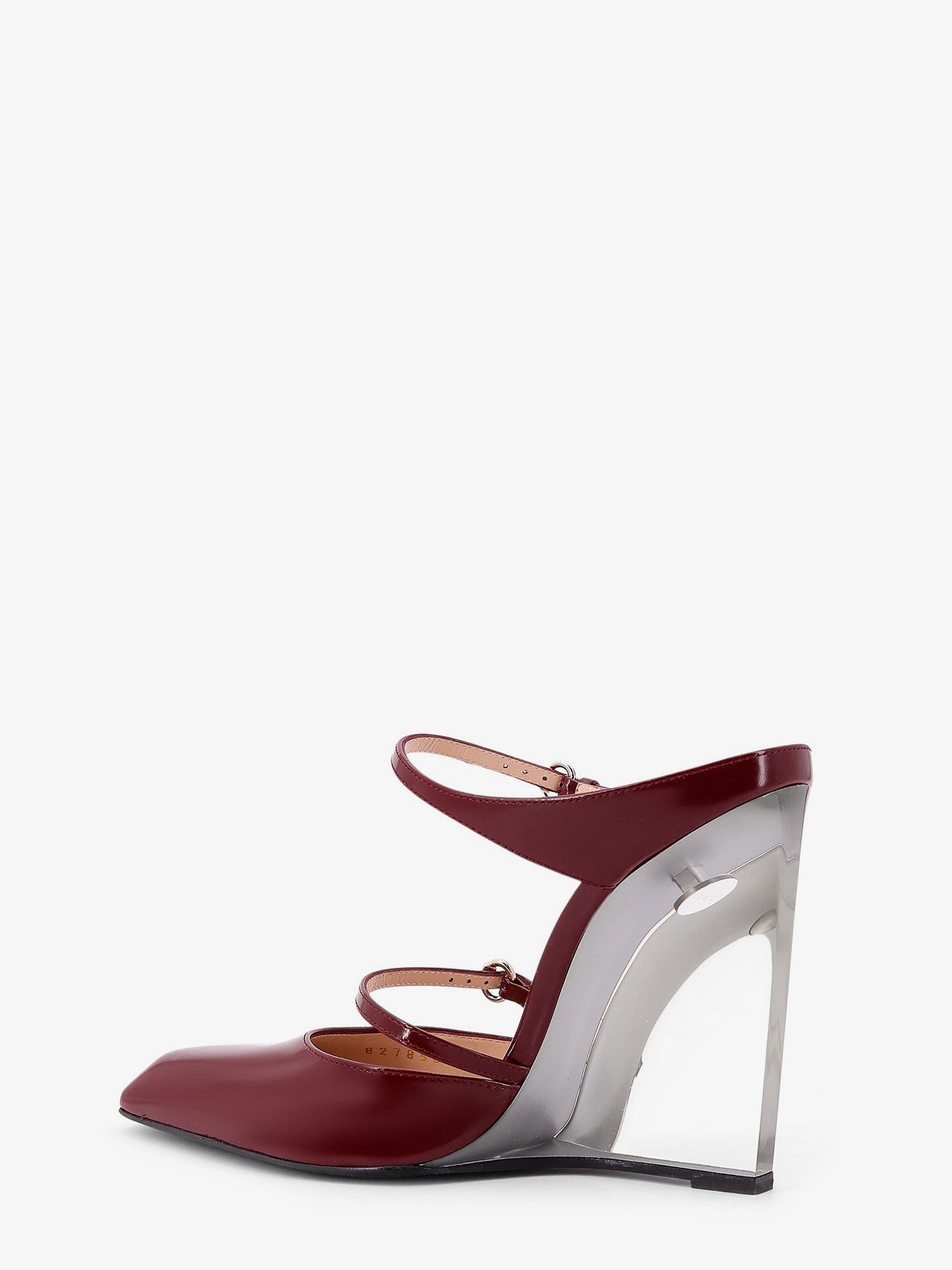 Gucci Wedge leather mule