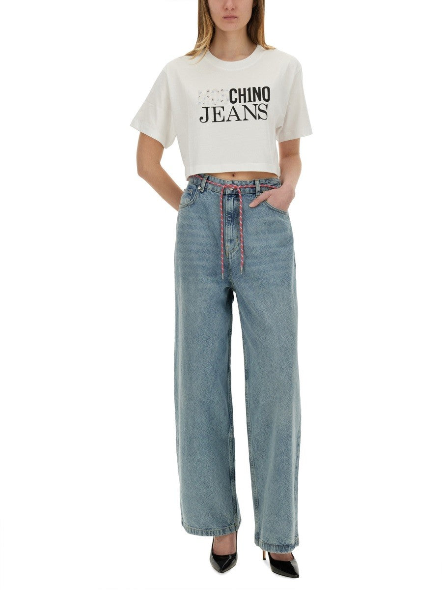 Moschino Jeans 「ワイドフィット」ジーンズ
