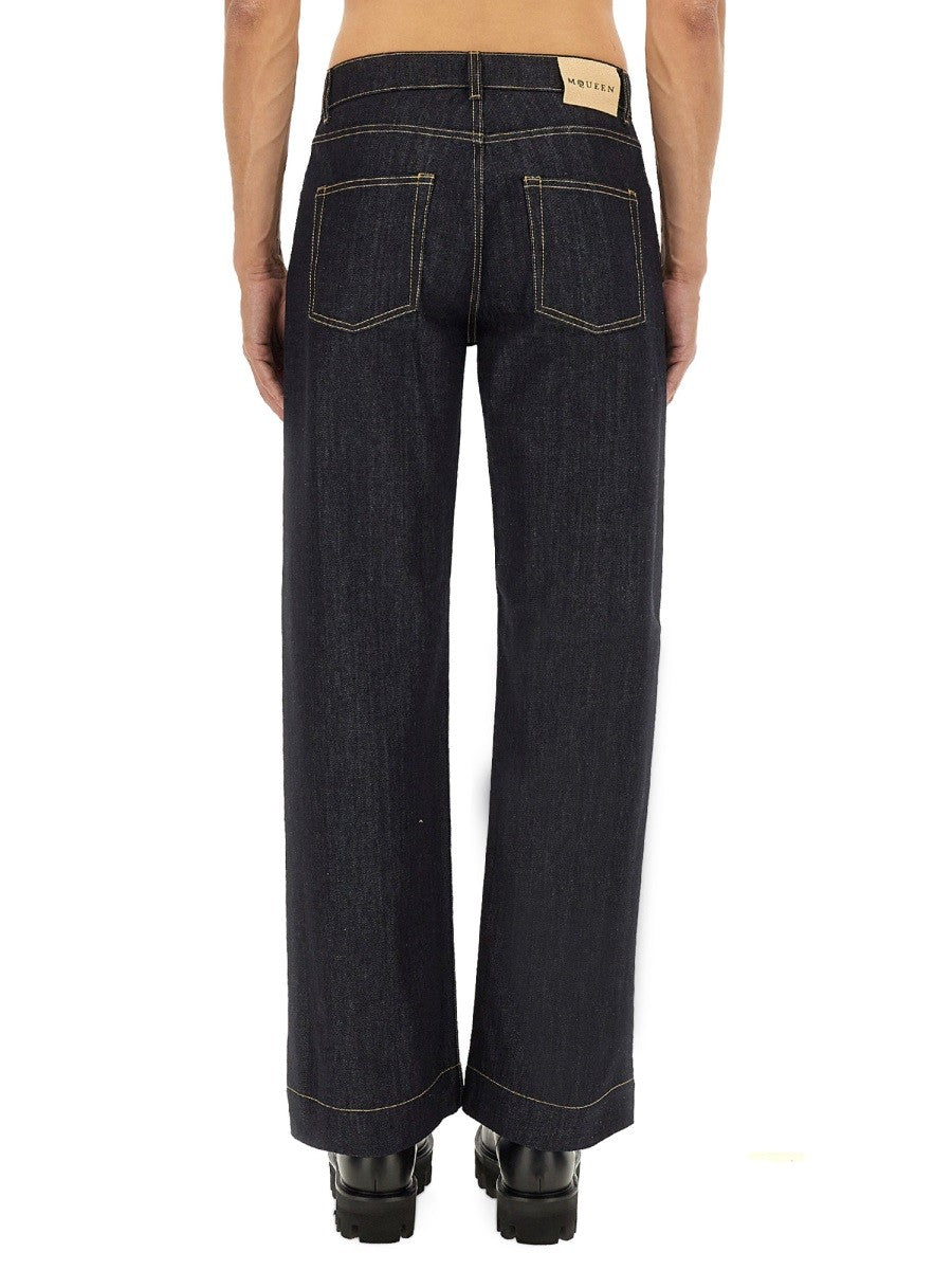 Alexander Mcqueen VIDBENEDE JEANS