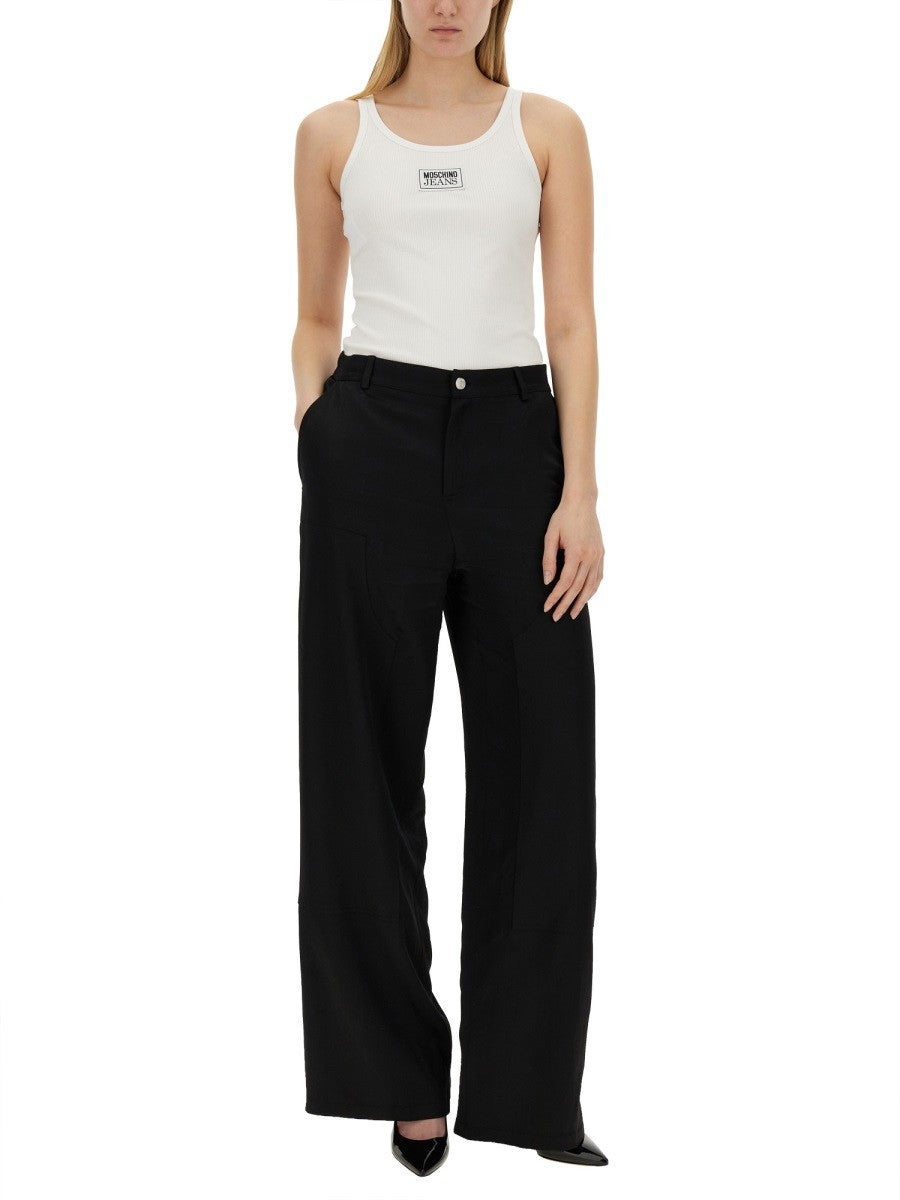 Moschino Jeans WIDE LEG PANTS