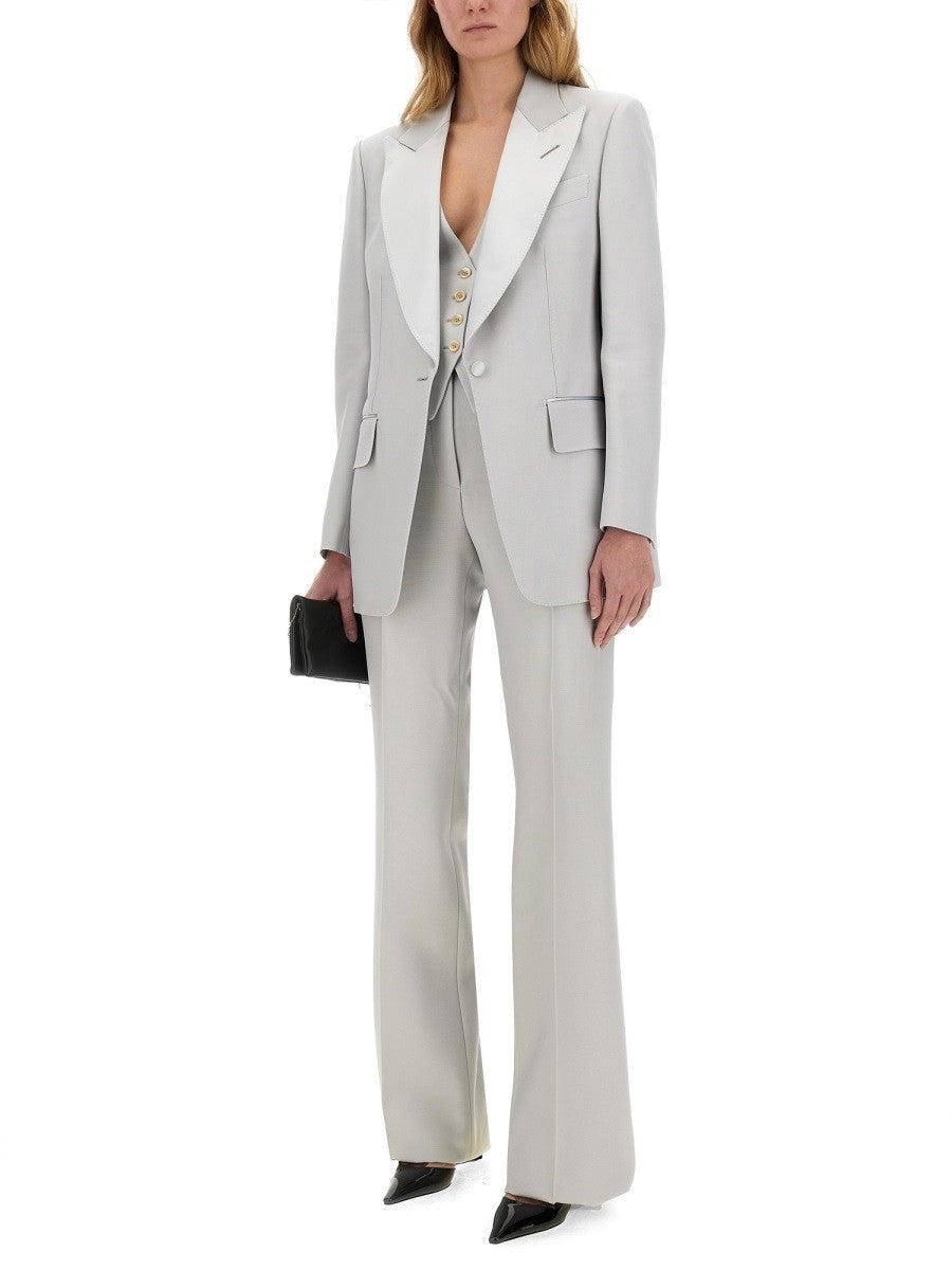 Tom Ford SMOKINGHOSE MIT WEITEM BEIN