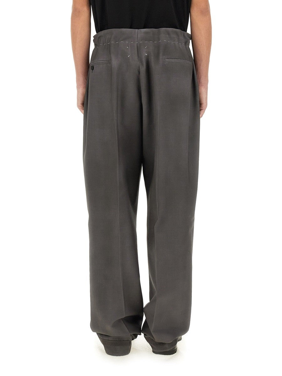 Maison Margiela WOOL AND MOHAIR PANTS