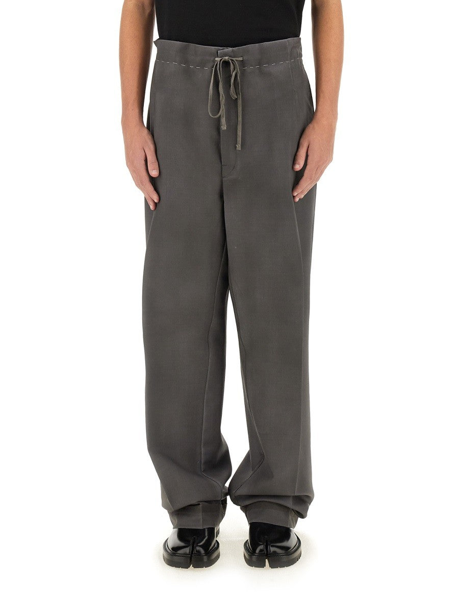 Maison Margiela WOOL AND MOHAIR PANTS