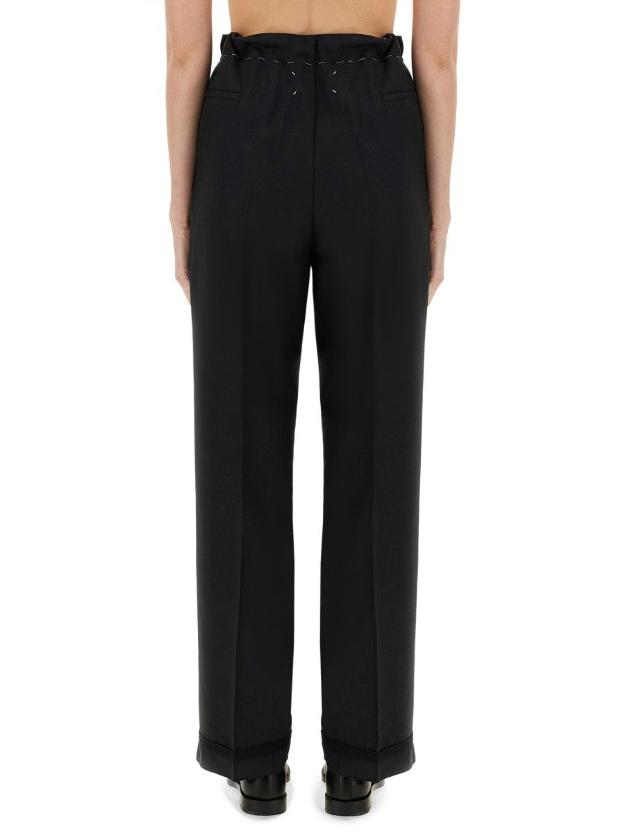 Maison Margiela WOOL AND MOHAIR PANTS