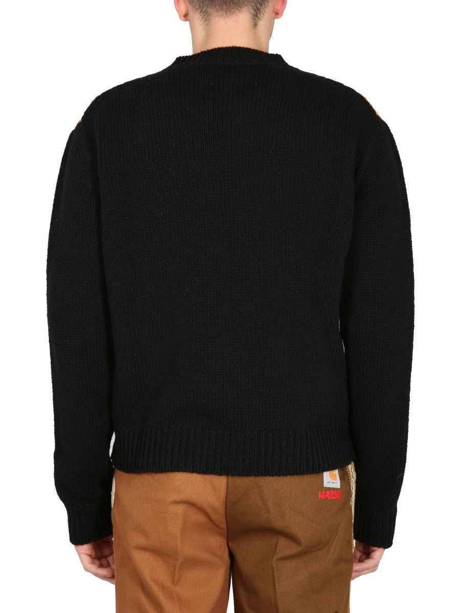 Marni X Carhartt Wip WOOL AND SILK SWEATER