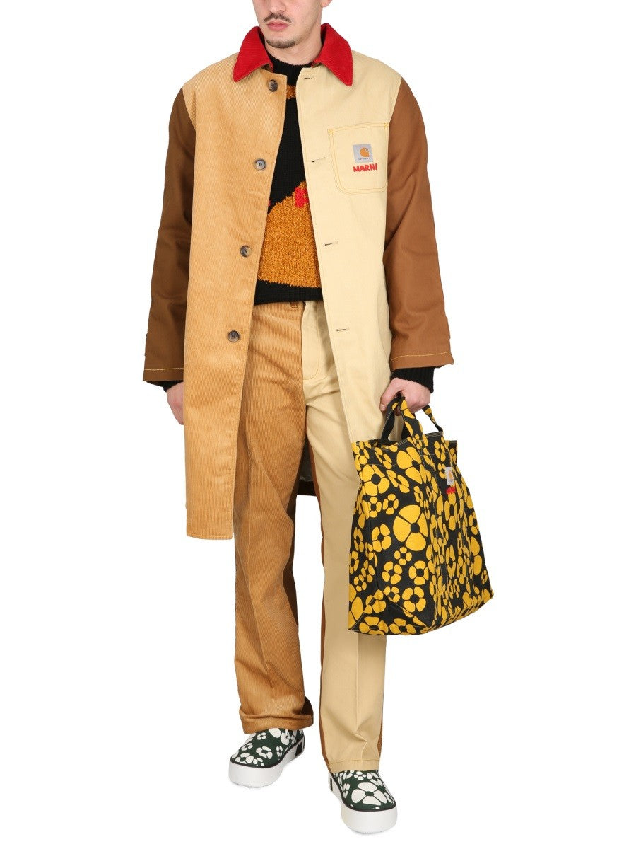 Marni X Carhartt Wip WOOL AND SILK SWEATER