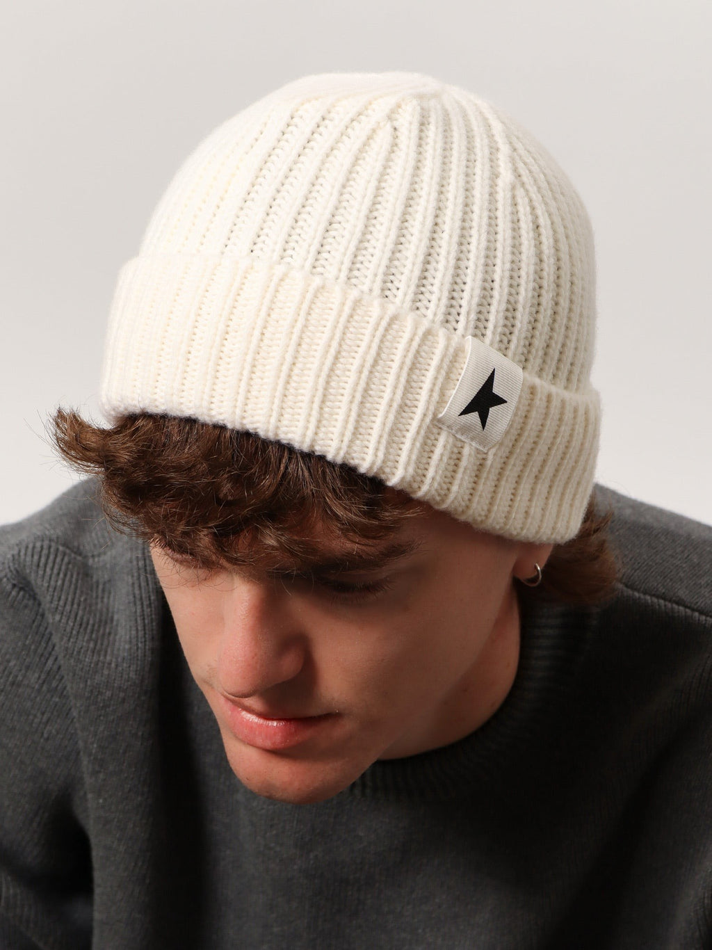 Golden Goose Deluxe Brand Wool beanie hat