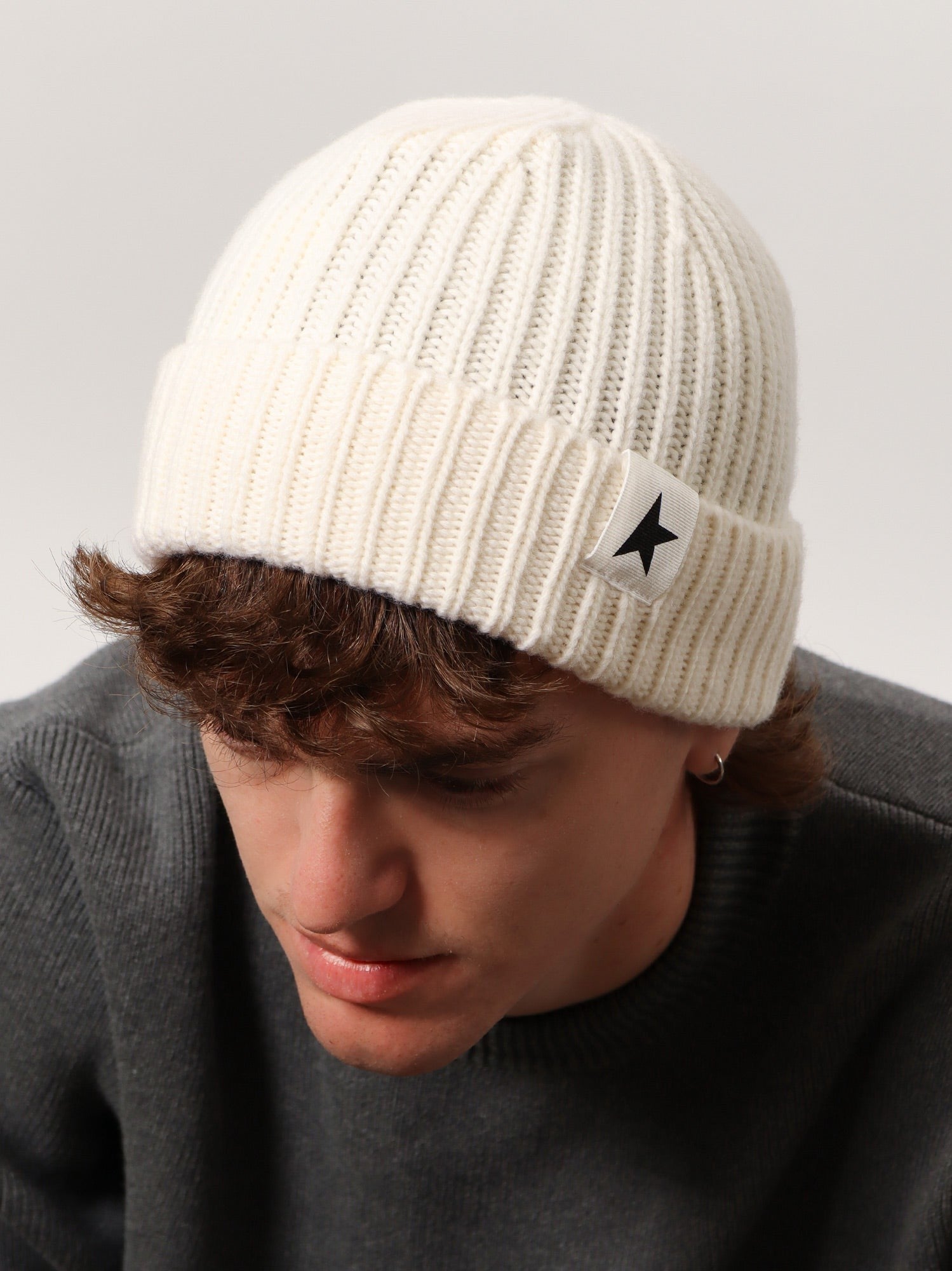 Golden Goose Deluxe Brand Wool beanie hat