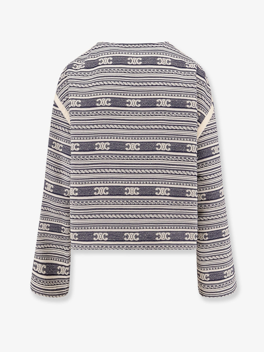 Celine sako z vlněné směsi s motivem Triomphe