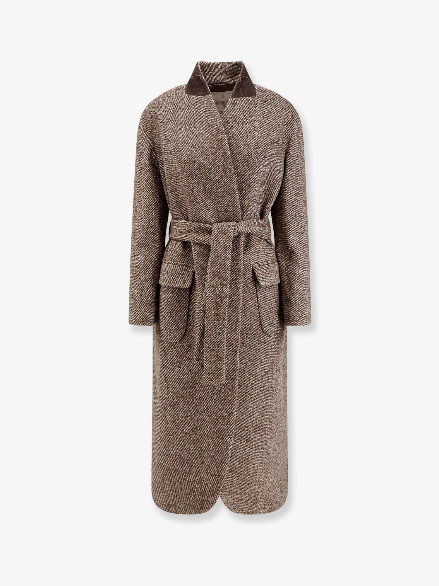 Brunello Cucinelli Wool blend padded coat