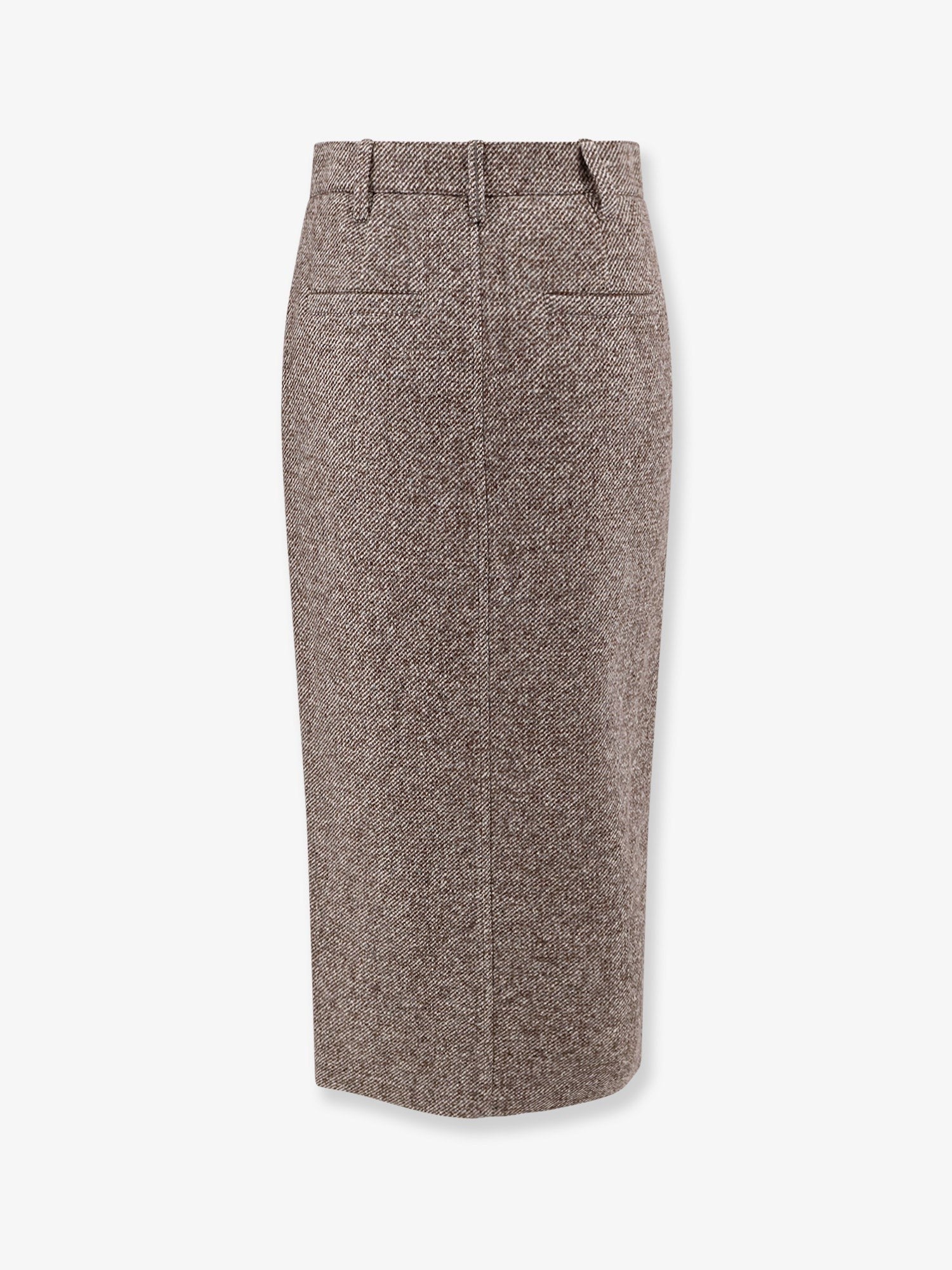 Brunello Cucinelli Μολυβοφούστα από μείγμα μαλλιού