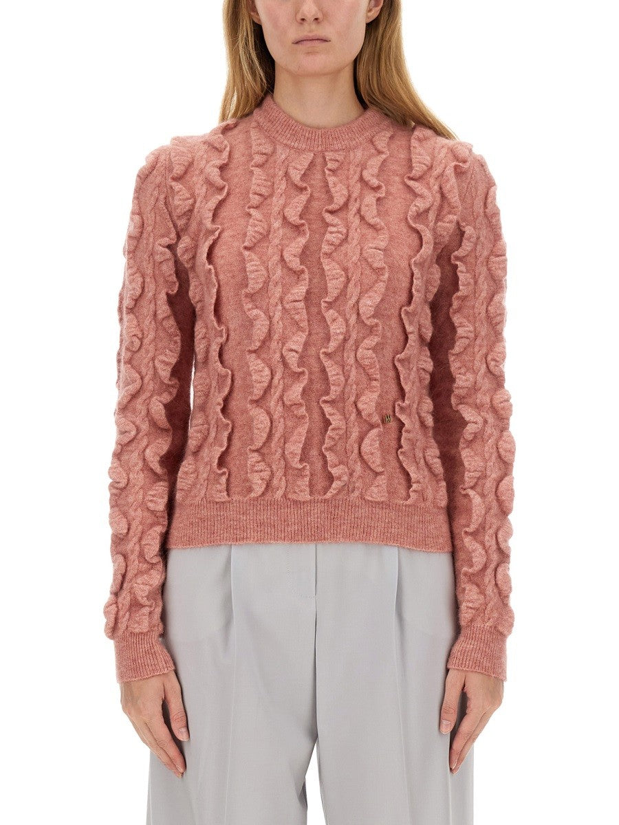 Moschino PULL EN LAINE MÉLANGÉE