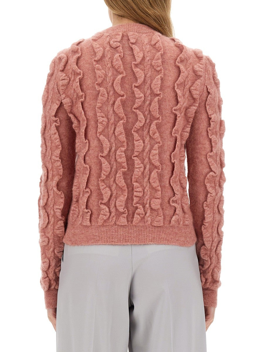 Moschino PULL EN LAINE MÉLANGÉE