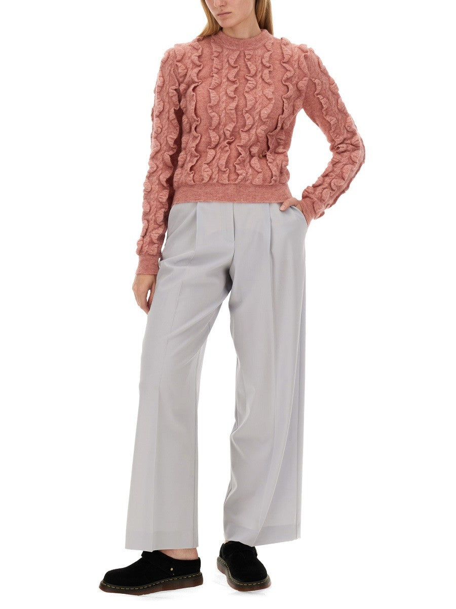 Moschino PULL EN LAINE MÉLANGÉE