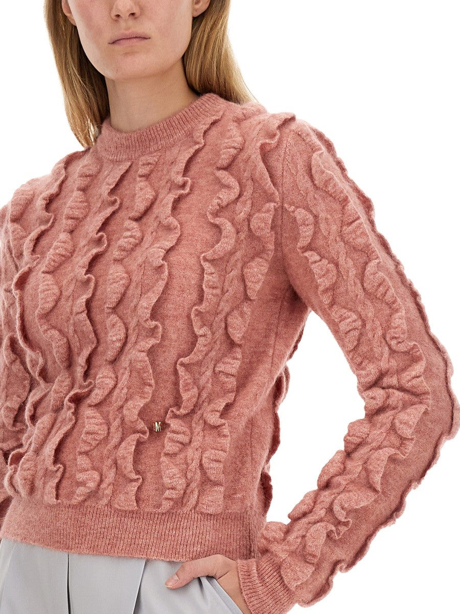 Moschino PULL EN LAINE MÉLANGÉE