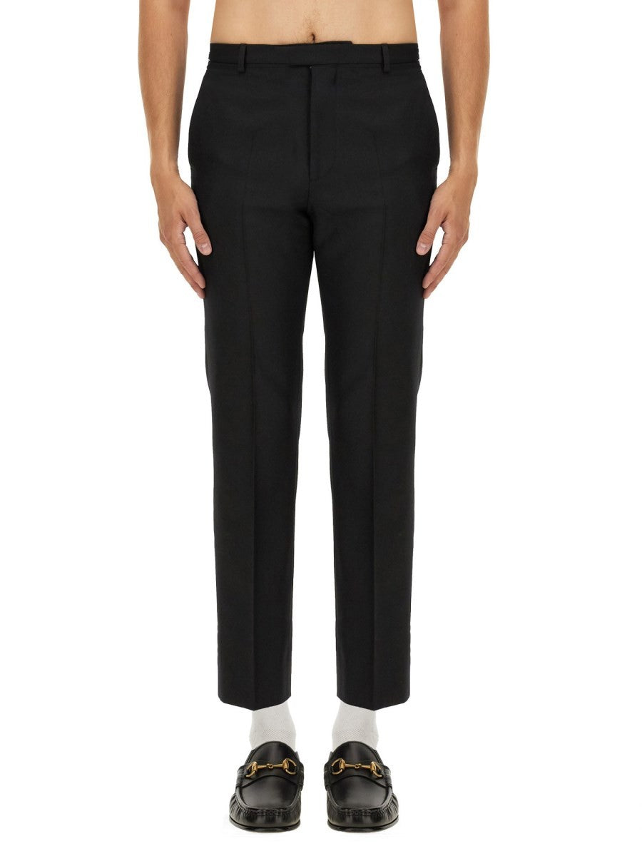 Gucci Uldblanding Twillbukser