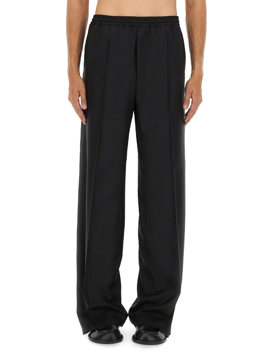 Moschino wollen canvas broek