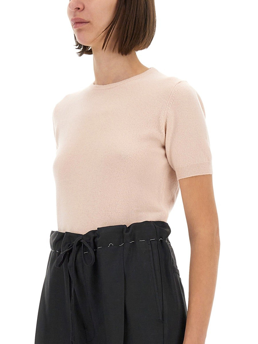 Maison Margiela WOOL CREW NECK T-SHIRT