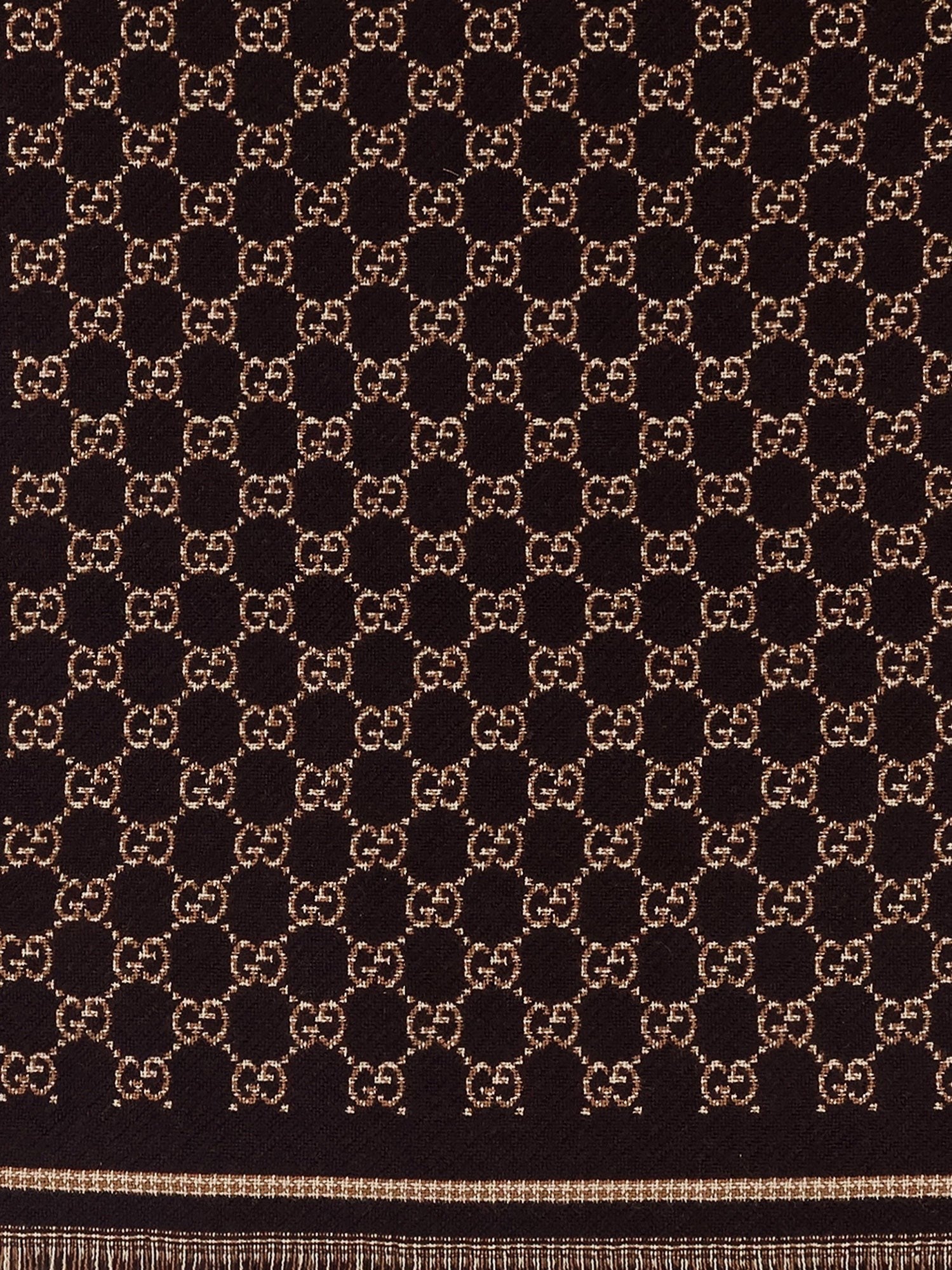 Gucci Wool GG scarf