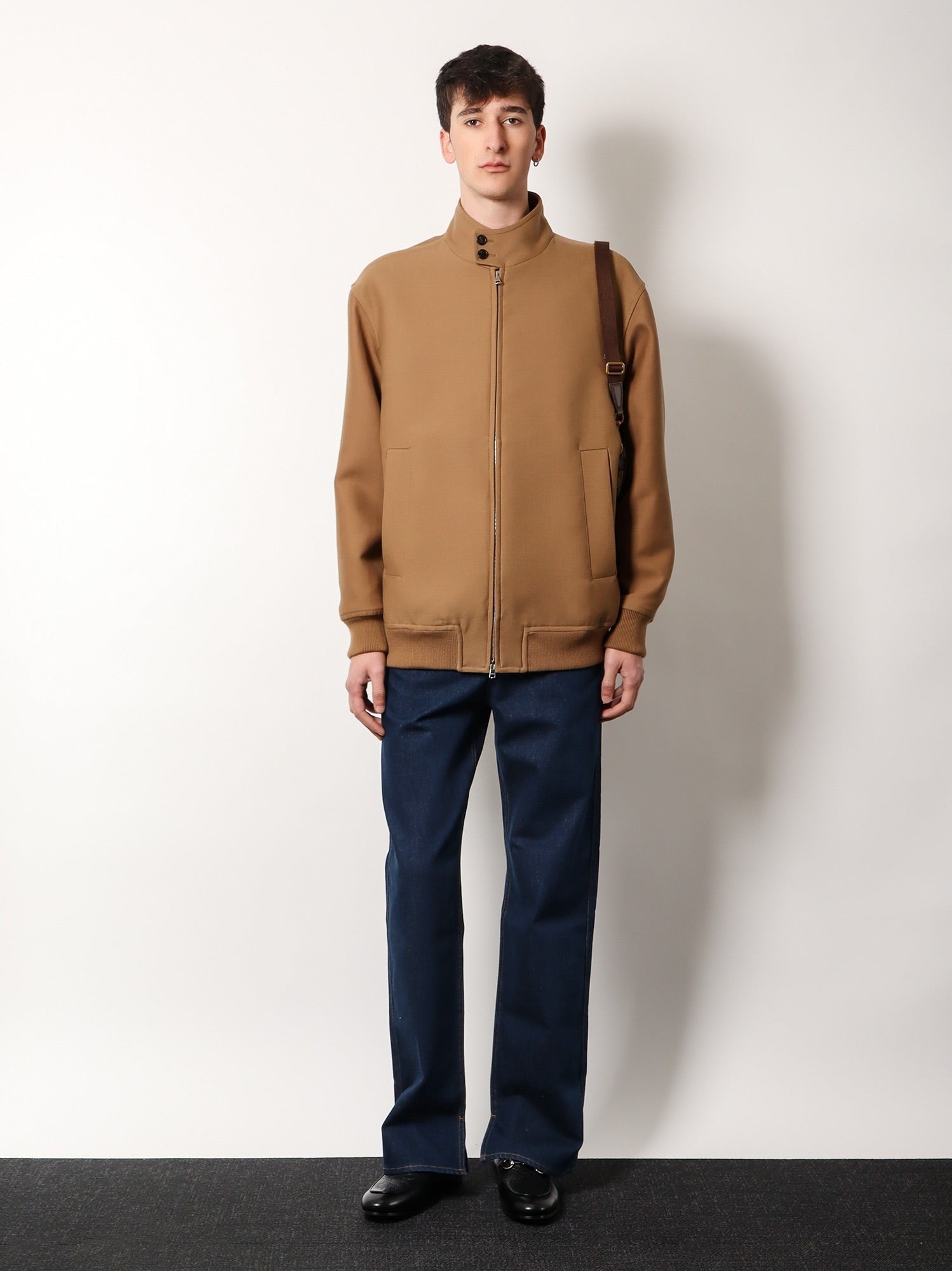 Gucci Veste en laine avec doublure GG